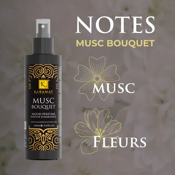 Musc Bouquet – Spray D’Ambiance 150ml