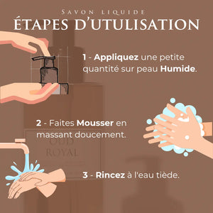OUD ROYAL Savon Liquide de Luxe 300ml