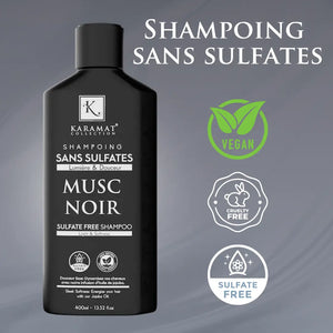 MUSC NOIR Shampooing Sans Sulfate 400ml
