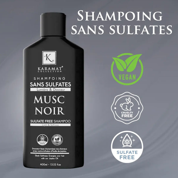 MUSC NOIR Shampooing Sans Sulfate 400ml