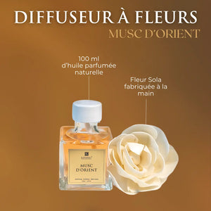 DIFFUSEUR À FLEURS 100ml – MUSC D’ORIENT
