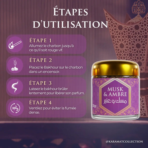 Mabsous MUSK & AMBRE 30gr