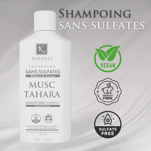 MUSC TAHARA Shampooing Sans Sulfate 400ml