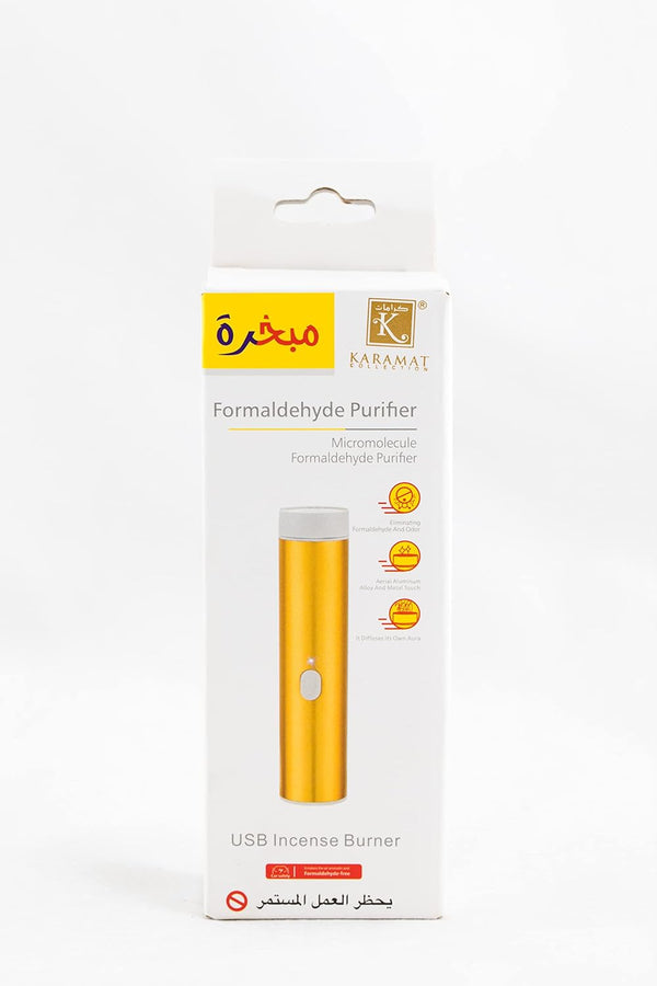 KARAMAT COLLECTION USB Incense Burner - Oudh KARAMAT Incense Burner (Gold)