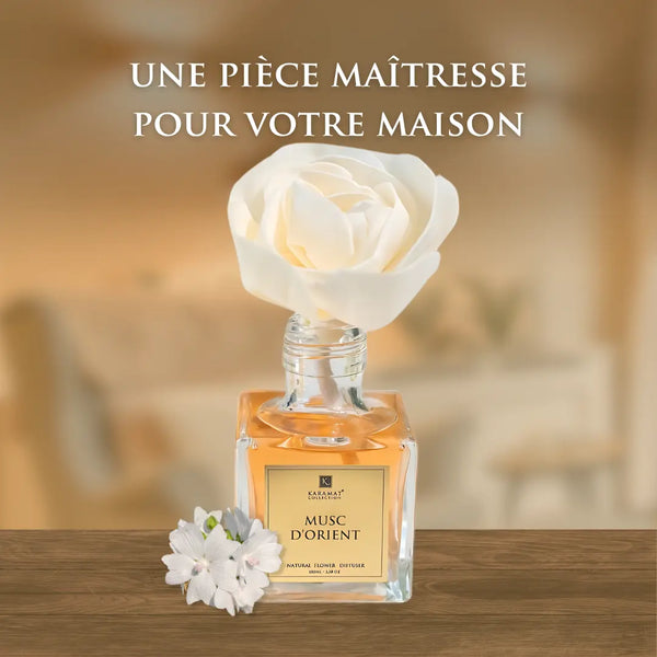 DIFFUSEUR À FLEURS 100ml – MUSC D’ORIENT