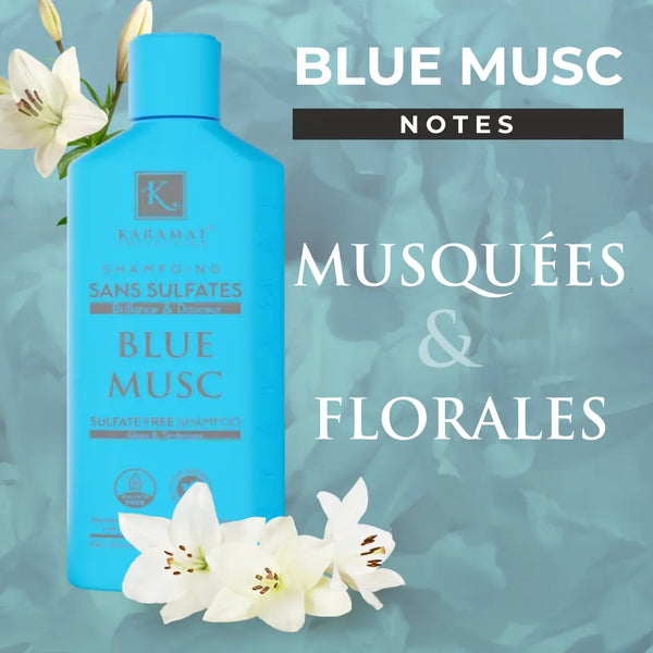 BLUE MUSK Shampooing Sans Sulfate 400ml