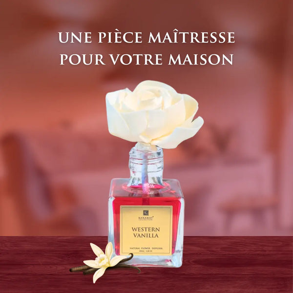 DIFFUSEUR À FLEURS 100ml – WESTERN VANILLA