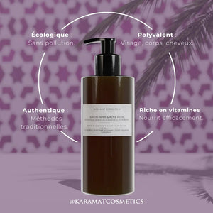 Savon Noir + Rose Musc 300ml