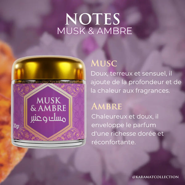 Mabsous MUSK & AMBRE 30gr