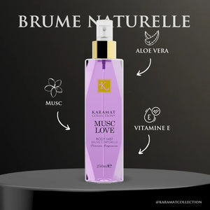 MUSC LOVE Brume Corporelle 250ml