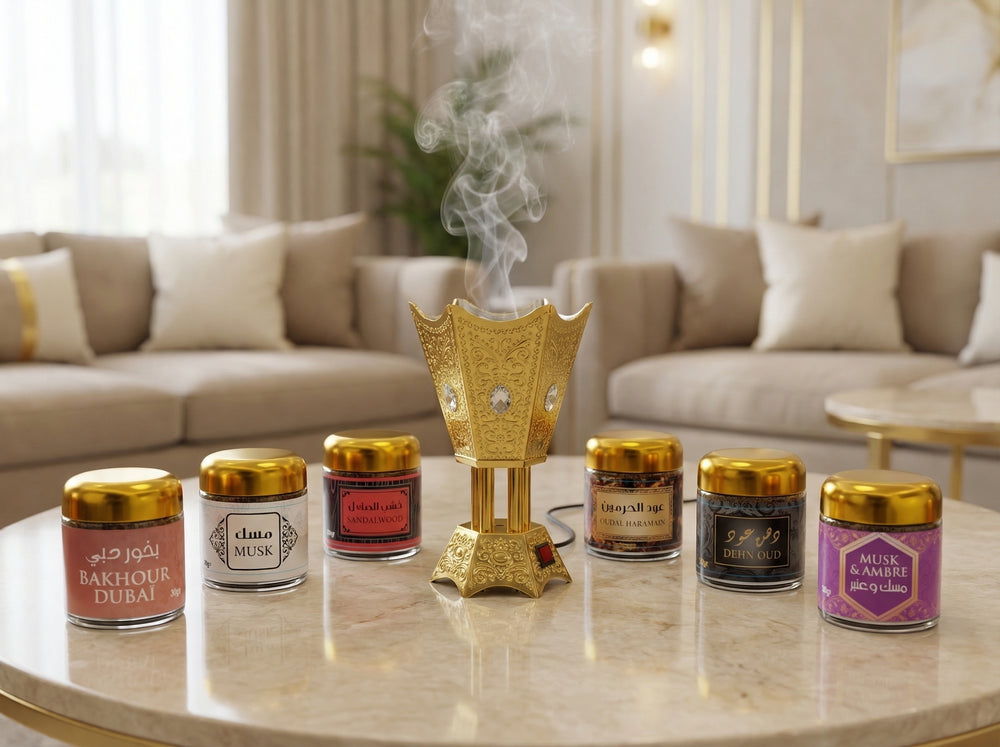 La Boîte Découverte Bakhour – Parfum d’Ambiance Oriental Traditionnel