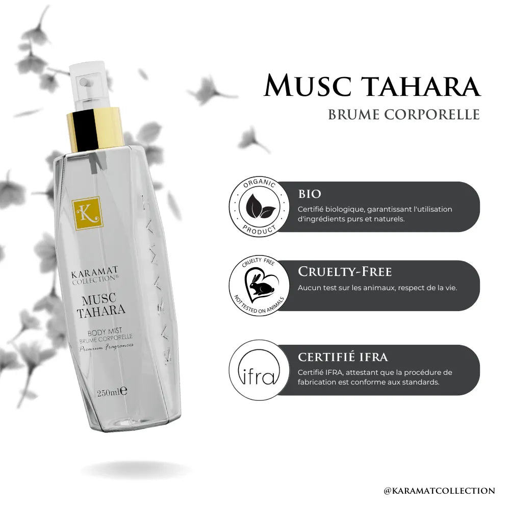 MUSC TAHARA Brume Corporelle 250ml