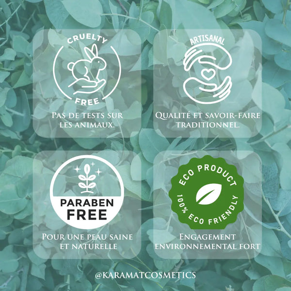 Savon Noir Eucalyptus 200ml | Puissance Purifiante et Rafraîchissement Intense