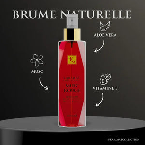 MUSC ROUGE Brume Corporelle 250ml