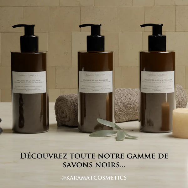 Savon Noir + Rose Musc 300ml