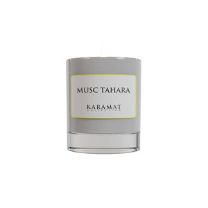 bougie parfumée Musc Tahara – Pureté Enveloppante