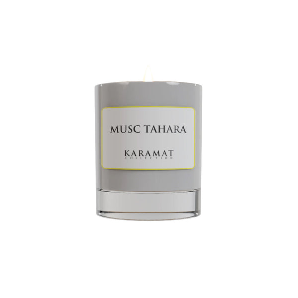 bougie parfumée Musc Tahara – Pureté Enveloppante