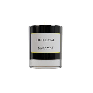 bougie parfumée Oud Royal – Majesté Orientale
