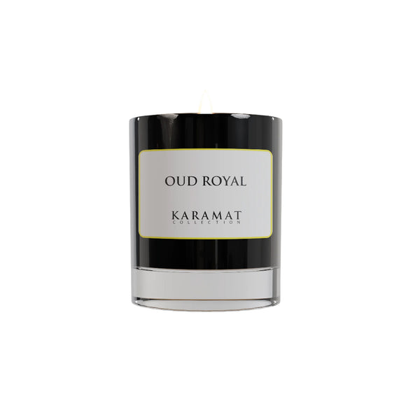 bougie parfumée Oud Royal – Majesté Orientale