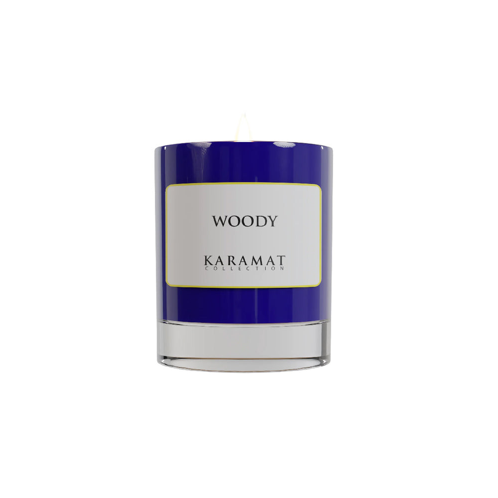 bougie parfumée Woody – Essence de Forêt