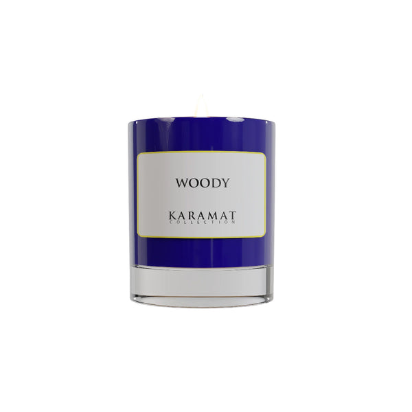 bougie parfumée Woody – Essence de Forêt
