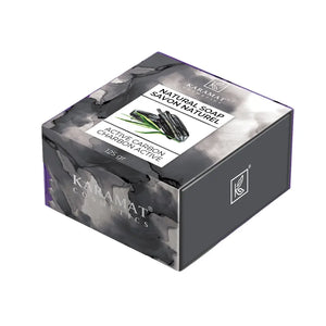 Savon naturel au charbon actif 125gr