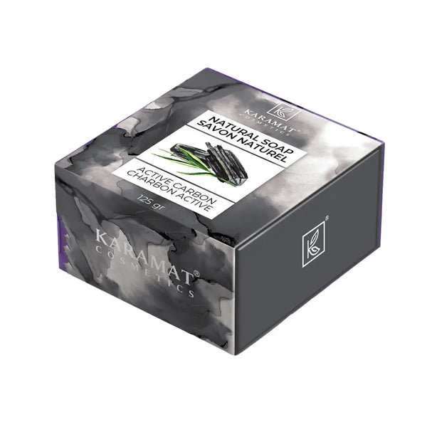 Savon naturel au charbon actif 125gr