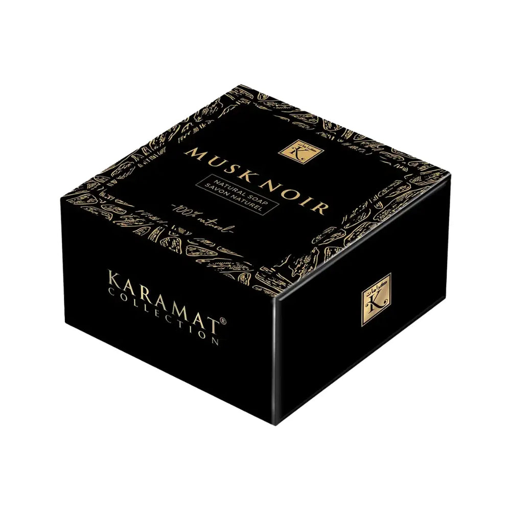 Savon naturel de musc noir 125gr