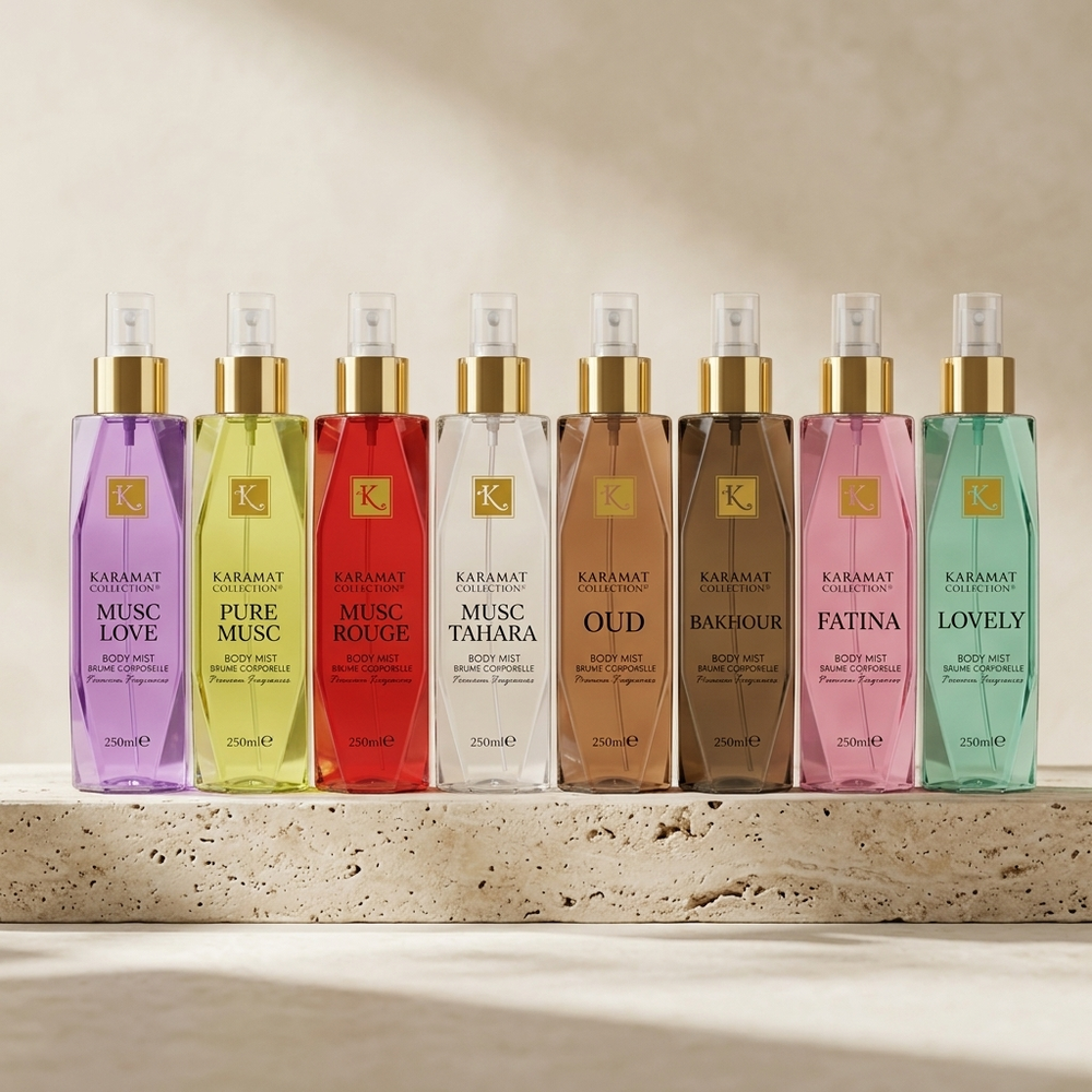 Brume Corporelle 250ml - les 8 parfums