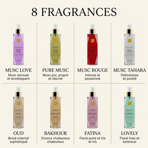 Brume Corporelle 250ml - les 8 fragrances Karamat Collection