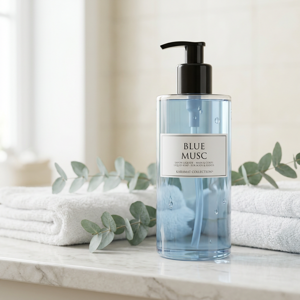 Savon Liquide de Luxe 300ml Blue Musc — fraîcheur