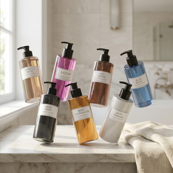 Collection Savon Liquide de Luxe 300ml — salle de bain marbre