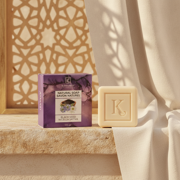 Savon naturel à l'huile de nigelle 125 g Karamat Cosmetics