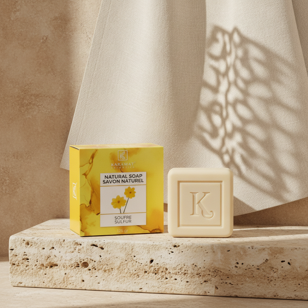 Savon naturel au soufre 125 g Karamat Cosmetics