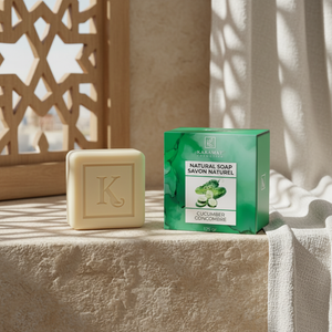 Savon naturel au concombre 125 g Karamat Cosmetics