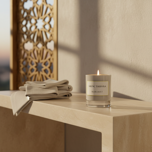 Bougie parfumée Musc Tahara 170 g Karamat, 40 heures de combustion