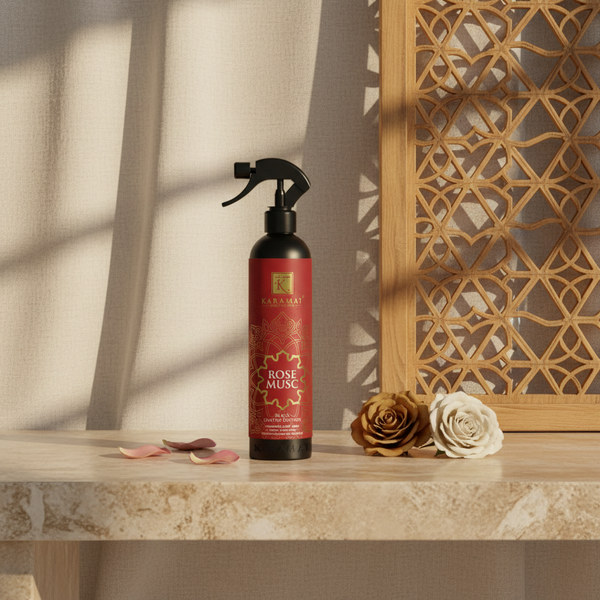 Spray d'ambiance 500 ml Black Edition Rose Musc – Karamat Collection