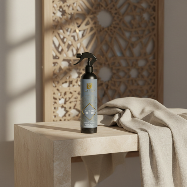 Spray d'ambiance 500 ml Black Edition Mineral Oudh – Karamat Collection