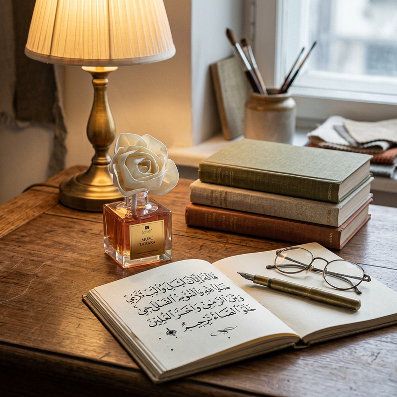 Diffuseur à Fleurs – bureau calligraphie atelier