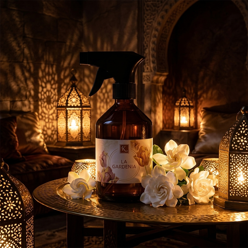 Collection Florale – nuit fleurie aux lanternes