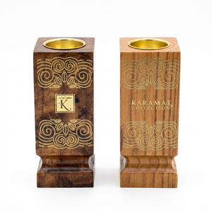 Brûleur Bakhour en Bois Karamat – Encensoir de Luxe pour Encens et Parfum d’Intérieur