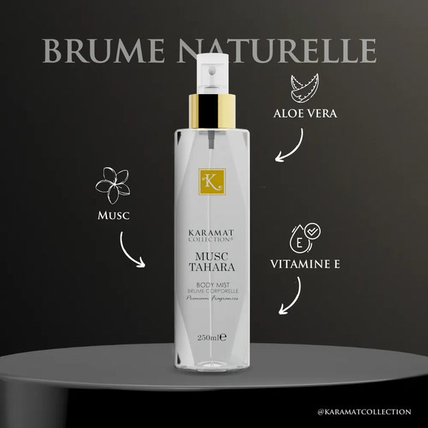 MUSC TAHARA Brume Corporelle 250ml – Karamat Collection (vue 5)