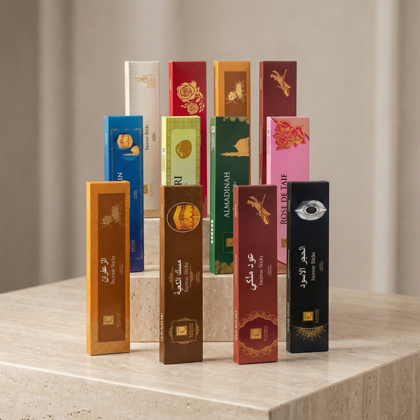 Pack D'Encens Oriental Premium – Bâtonnets d’Encens Parfumés Karamat