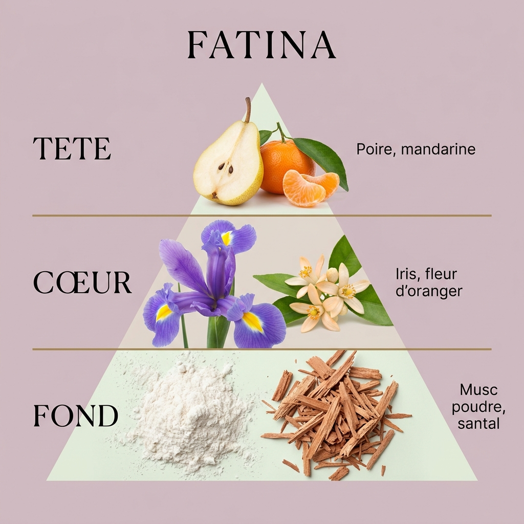 Pyramide olfactive Fatina - Brume Corporelle 250ml