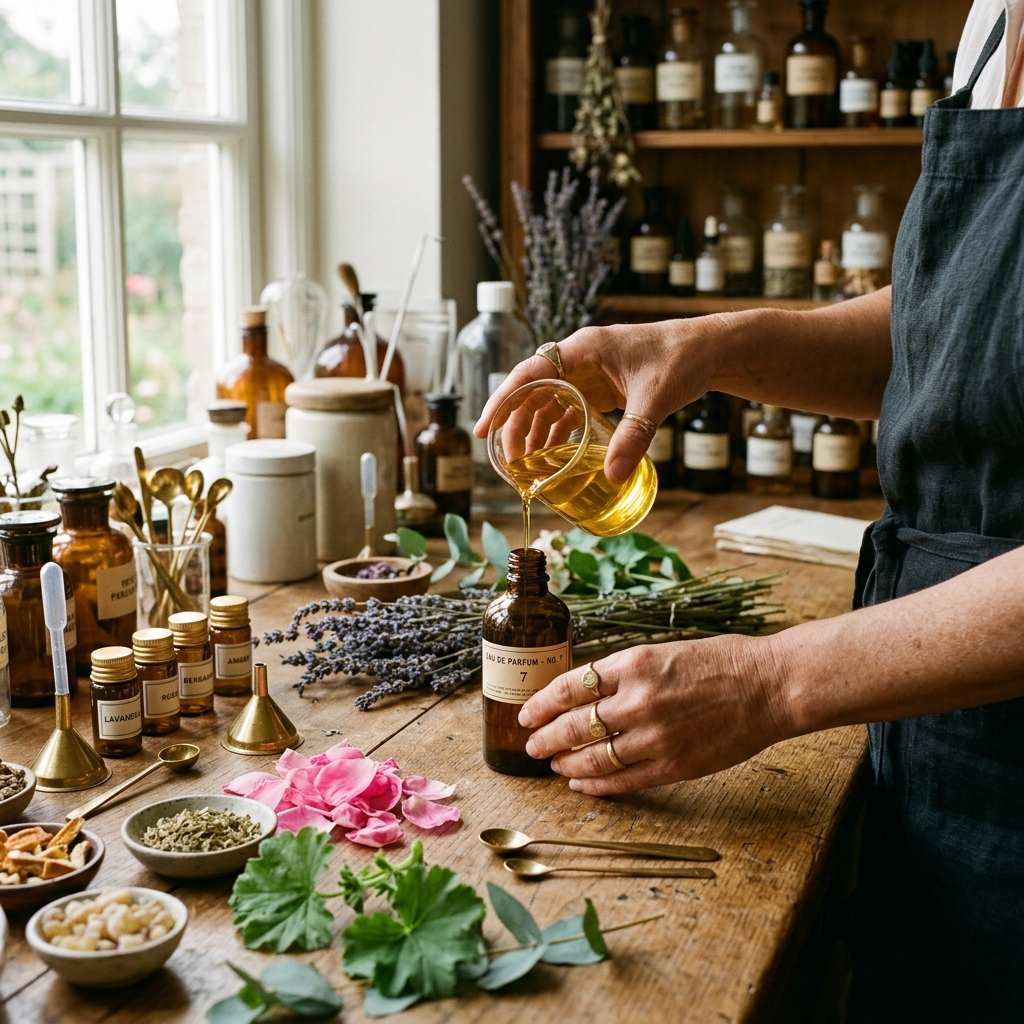Maison fondée en 2016 – l'artisanat du parfum, le naturel en héritage