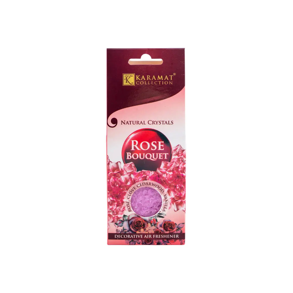 ROSE BOUQUET Désodorisant à la Pierre de Sel 300GR – Karamat Collection