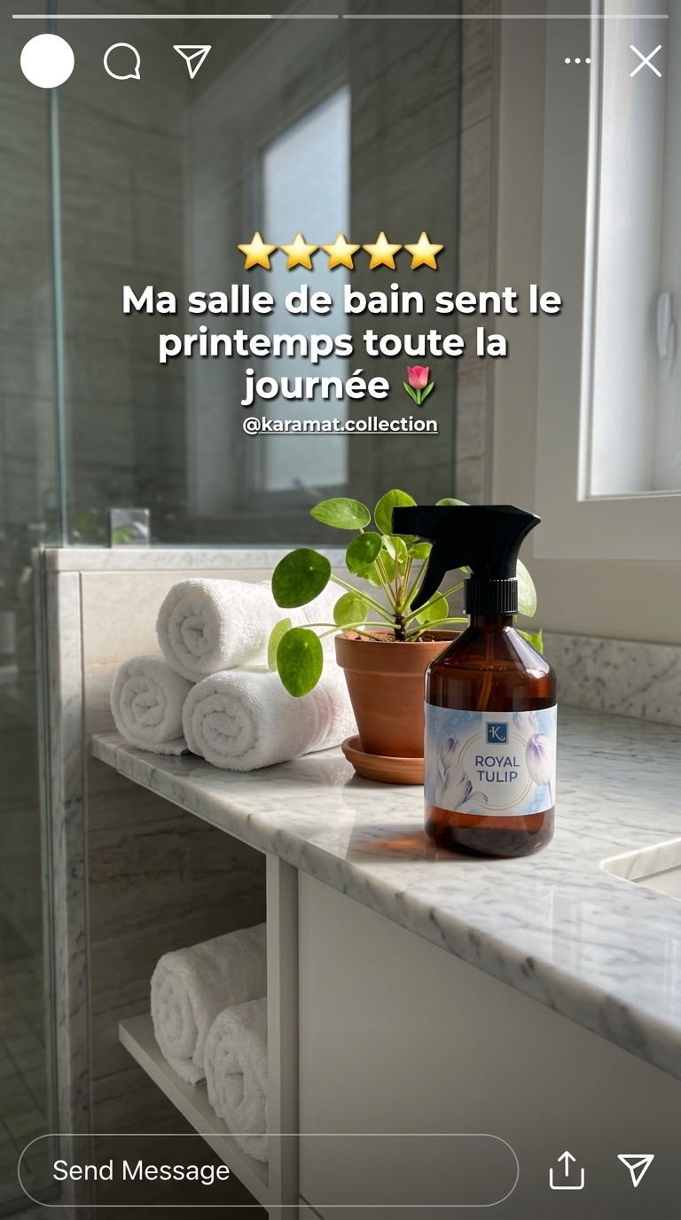 Avis client Collection Florale – salle de bain