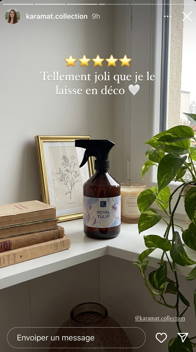 Avis client Collection Florale – étagère déco