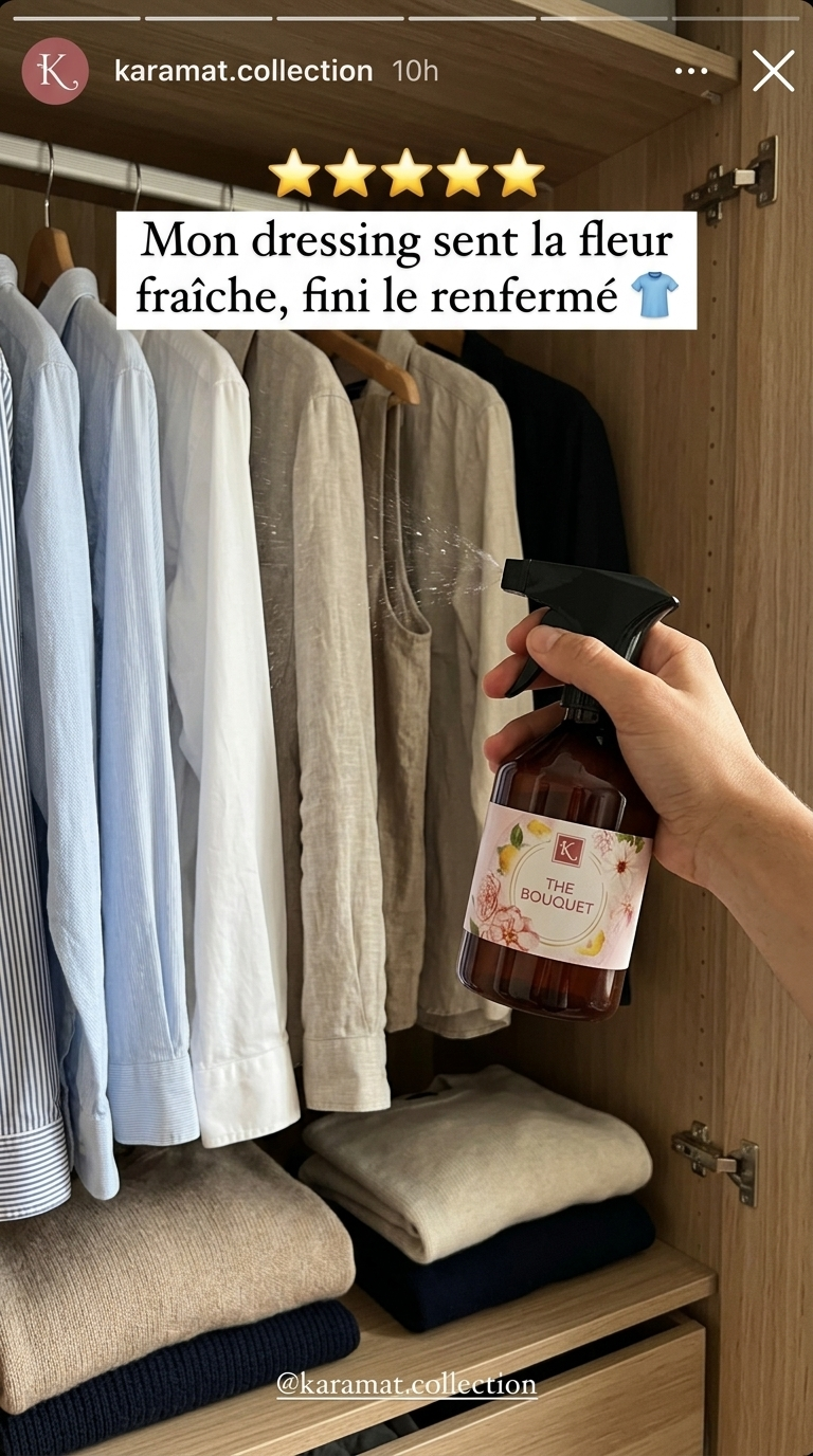 Avis client Collection Florale – dressing